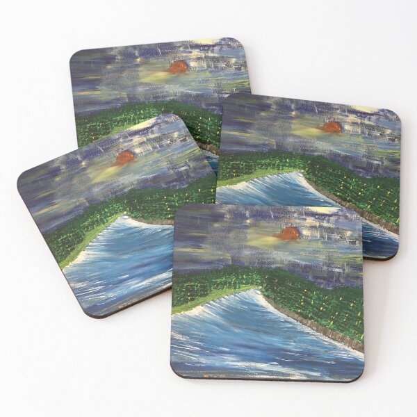 Item preview, Moonrise Over Paxton Quarry designed and sold by dkirenga.