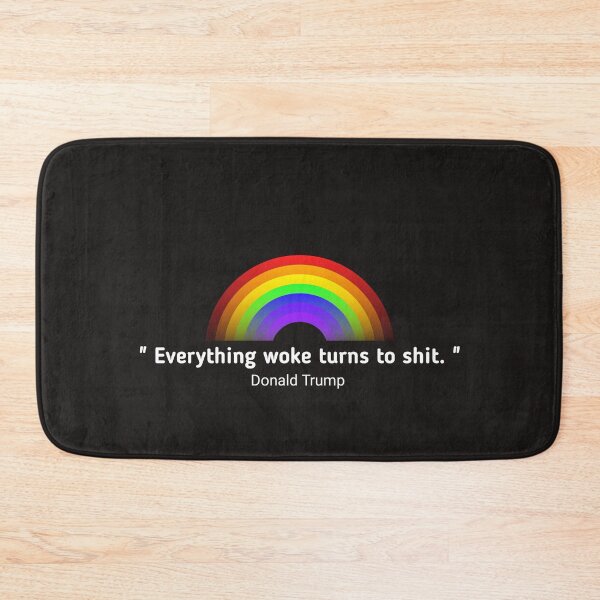 Item preview, Funny Sayings Trump "Everything Woke Turns to Shit."  designed and sold by SarahMohanad.