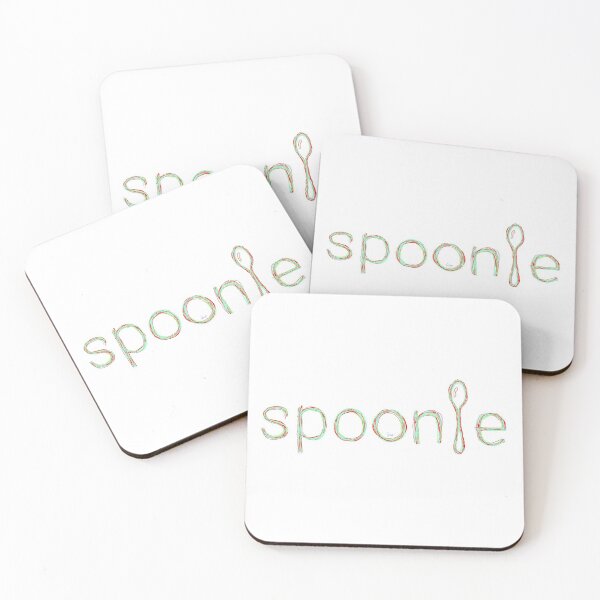 Item preview, Spoonie (verde rojo) designed and sold by MentaLee.