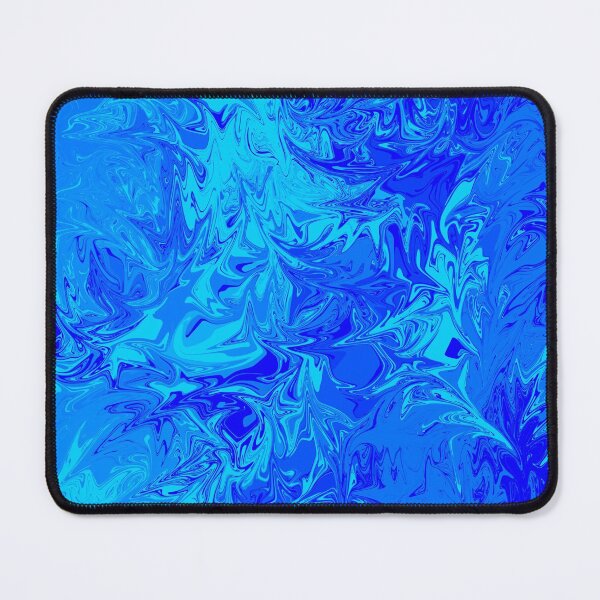 Item preview, Blue Abstract Flames  designed and sold by Whoopsidoodle.