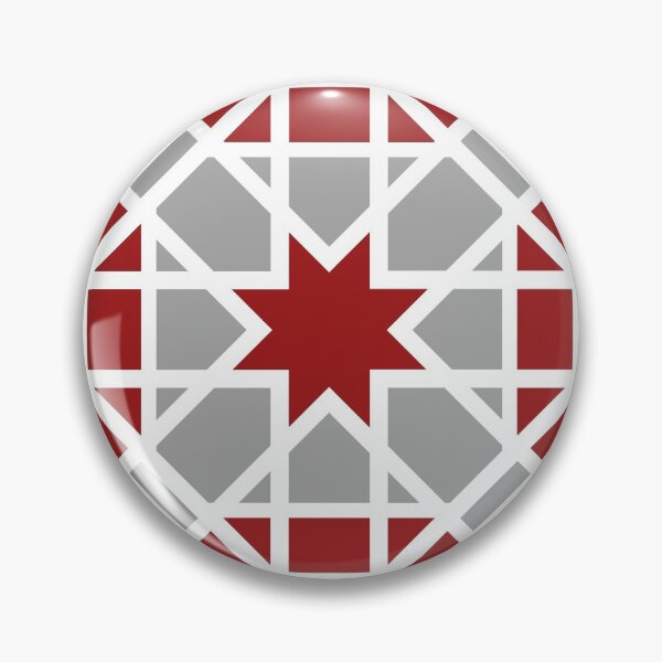 Artikelvorschau, Geometric, ornamental, mustard yellow, burgundy, grey, white entworfen und verkauft von Svitac.