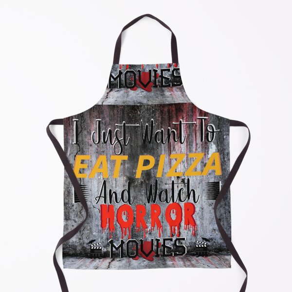 Item preview, I Just Want To Eat Pizza And Watch Horror Movies! - I Just Want To Eat Pizza And Watch Horror Movies- Eat Pizza and Play Games designed and sold by SoffyLee586.