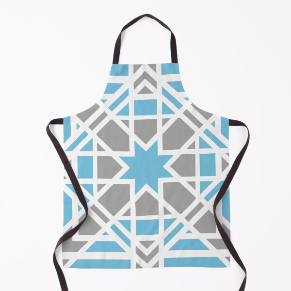 Artikelvorschau, Geometric, ornamental, teal, grey, white entworfen und verkauft von Svitac.