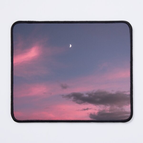 Item preview, Amanecer rosa púrpura de ensueño con luna designed and sold by Danny Wanders.