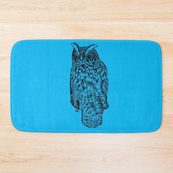Item preview,  Eurasian Eagle Owl Black Design  designed and sold by designsasstultd.