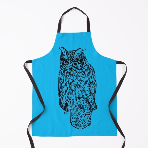 Item preview, Eurasian Eagle Owl Black Design designed and sold by designsasstultd.