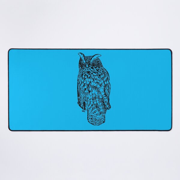 Item preview,  Eurasian Eagle Owl Black Design  designed and sold by designsasstultd.