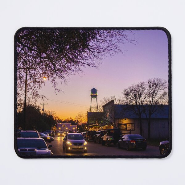 Item preview, Summer evening with purple sky in Gruene Texas designed and sold by Chee Sim.