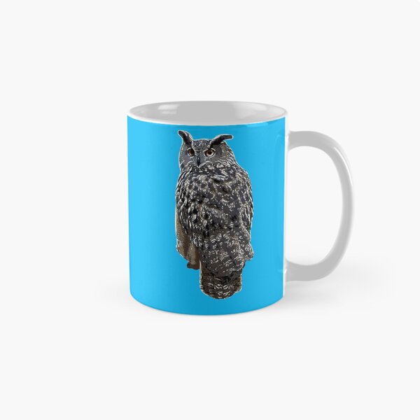 Item preview,   Eurasian Eagle Owl White Alternate Design  designed and sold by designsasstultd.