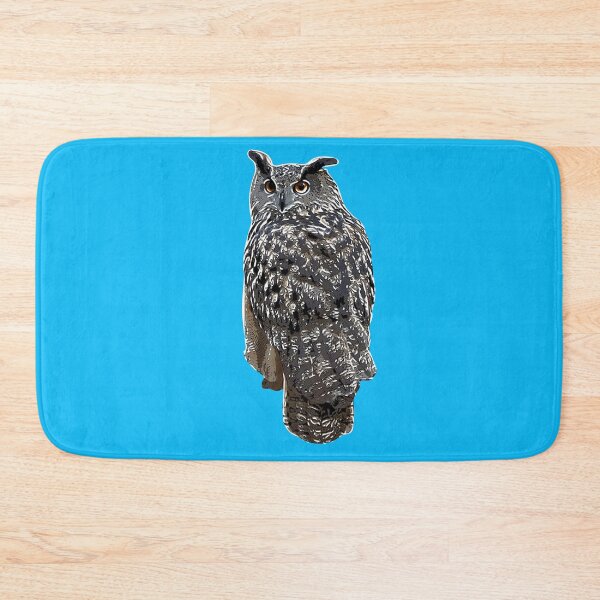 Item preview,   Eurasian Eagle Owl White Alternate Design  designed and sold by designsasstultd.
