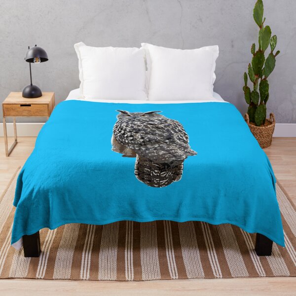 Item preview,   Eurasian Eagle Owl White Alternate Design  designed and sold by designsasstultd.