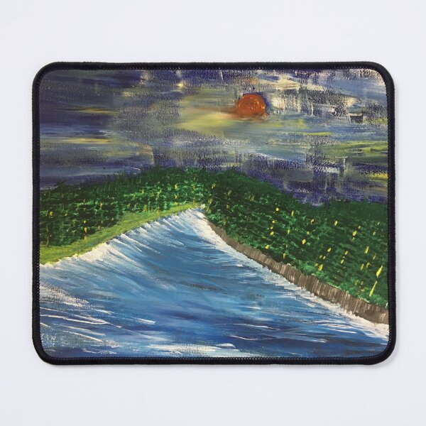 Item preview, Moonrise Over Paxton Quarry designed and sold by dkirenga.