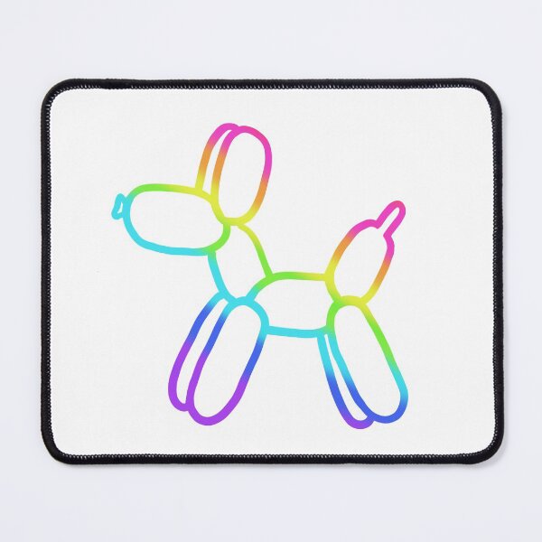 Item preview, Rainbow Balloon Dog Jewel Tones designed and sold by Whoopsidoodle.