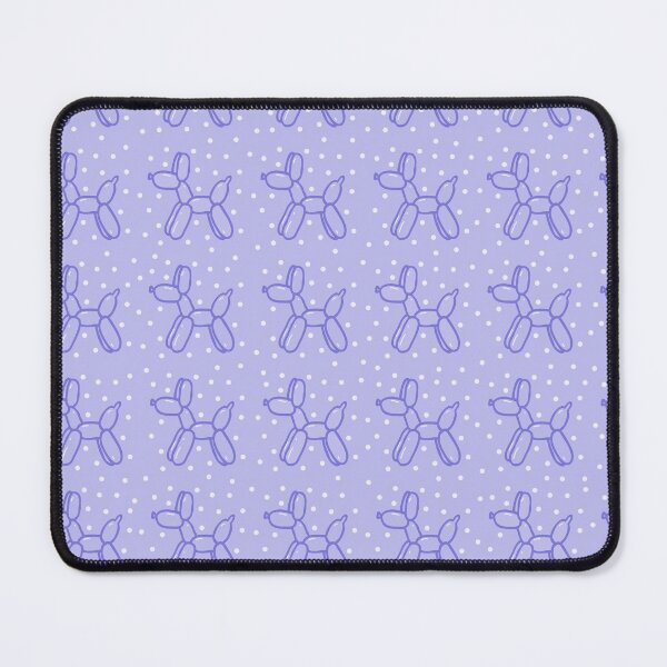 Item preview, Balloon Dogs in Purple on Pastel Purple designed and sold by Whoopsidoodle.