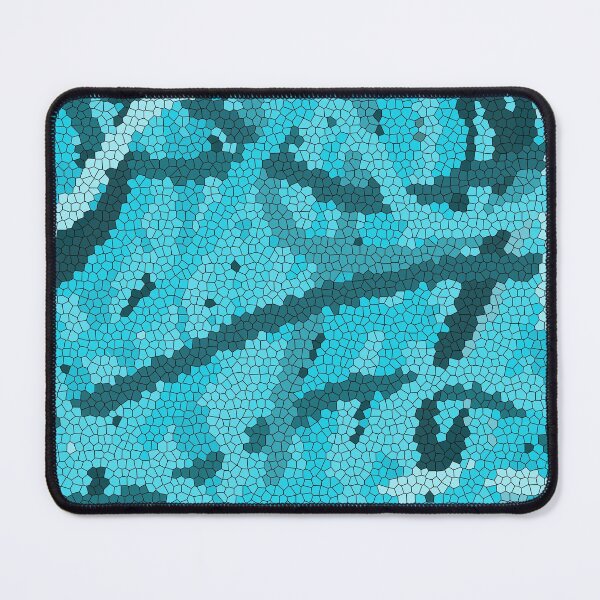 Item preview, Teal Blue Geometric Pattern designed and sold by Whoopsidoodle.