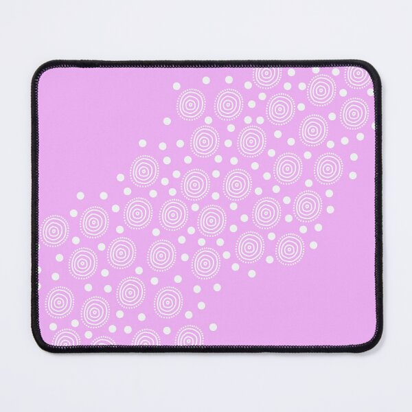 Item preview, Circles in Circles: Pastel Pink and White designed and sold by Whoopsidoodle.