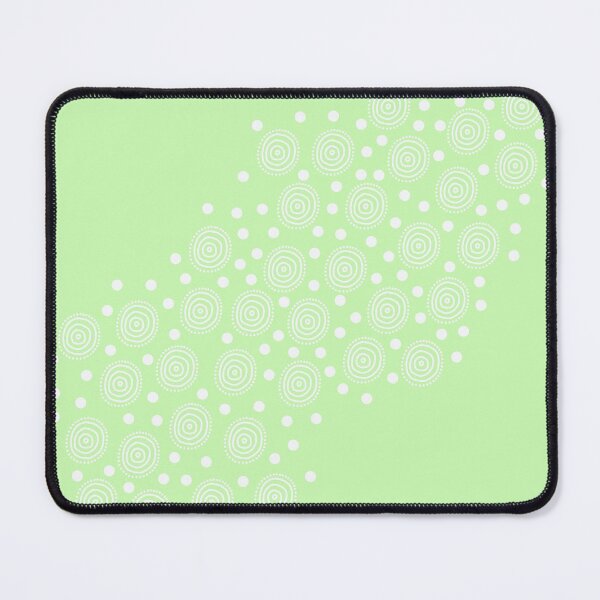 Item preview, Circles in Circles: Pastel Green and White designed and sold by Whoopsidoodle.