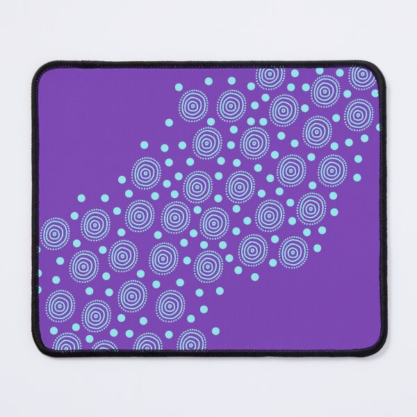 Item preview, Circles in Circles: Deep Purple and Teal designed and sold by Whoopsidoodle.
