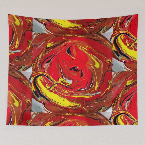 Item preview, Intense red abstract designed and sold by zchriswit.