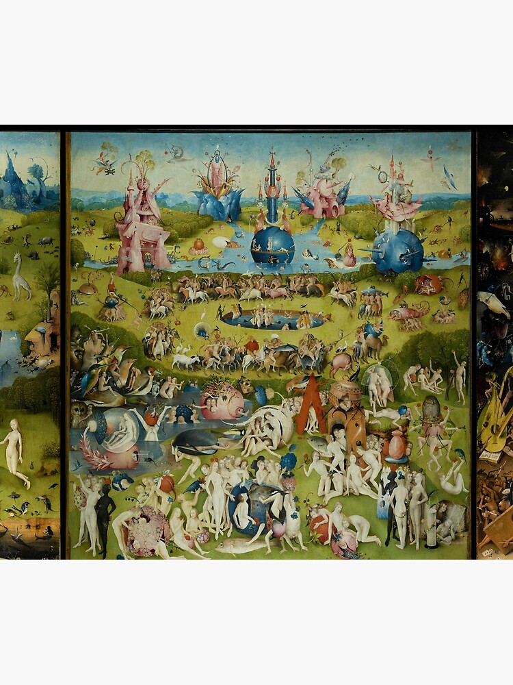 The Garden of Earthly Delights by Hieronymus Bosch (1480-1505) by allhistory