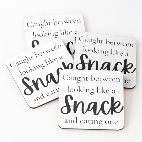 Item preview, Caught Between Looking like a Snack and Eating One designed and sold by evolushen.