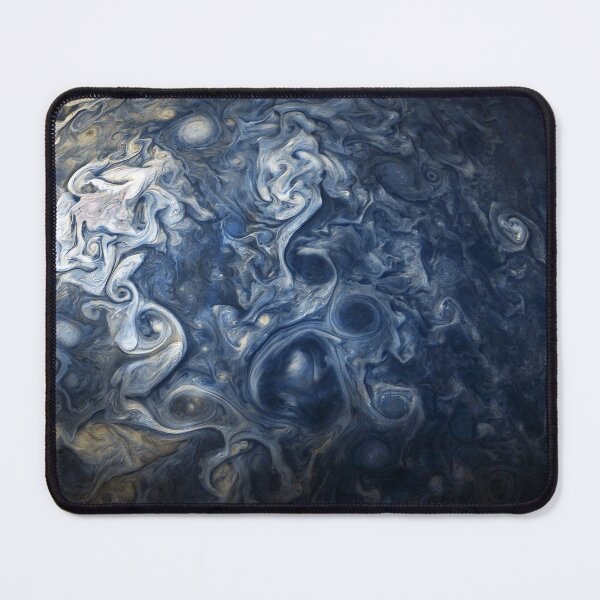Item preview, Swirling Blue Clouds of Planet Jupiter from Juno Cam designed and sold by allhistory.