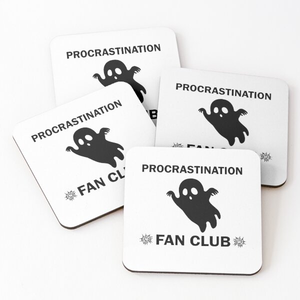 Item preview, Procrastination Fan Club designed and sold by imaneless.