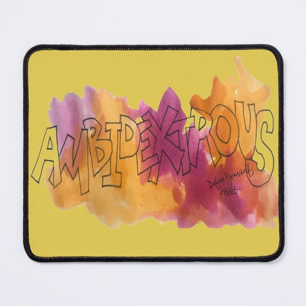 Item preview, Ambidextrous / Define Yourself TEES/ Gold designed and sold by Karen Eutemey.