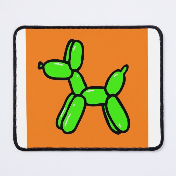 Item preview, Balloon Dogs: Orange and Green designed and sold by Whoopsidoodle.
