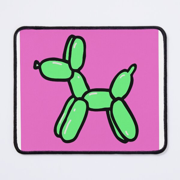 Item preview, Balloon Dogs: Pink and Green designed and sold by Whoopsidoodle.