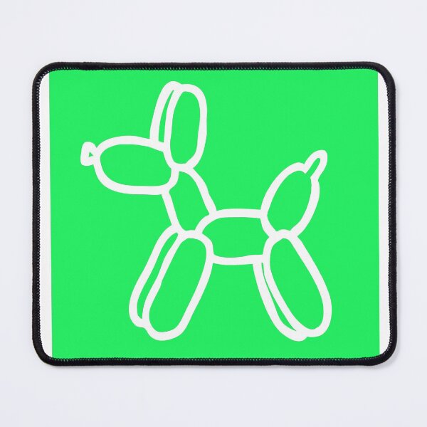 Item preview, Balloon Dogs: Lime Green and White designed and sold by Whoopsidoodle.