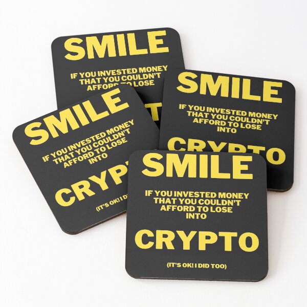 Item preview, Smile if you invested in crypto designed and sold by 2Cheesy4U.
