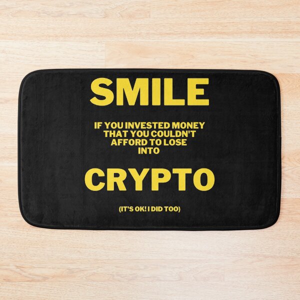 Item preview, Smile if you invested in crypto designed and sold by 2Cheesy4U.
