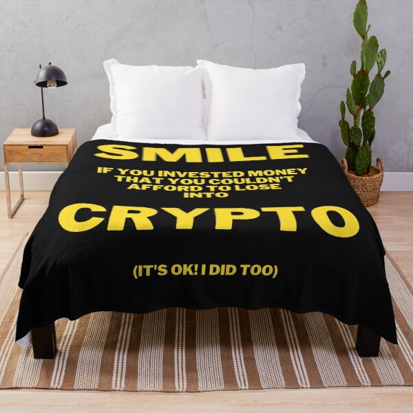 Item preview, Smile if you invested in crypto designed and sold by 2Cheesy4U.