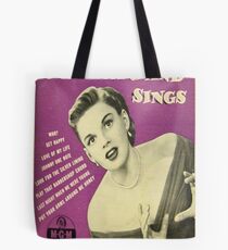 JUDY GARLAND SINGT ~ EARLY 1950 45 BOX SET Tote Bag