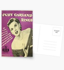 JUDY GARLAND SINGT ~ EARLY 1950 45 BOX SET Postkarten