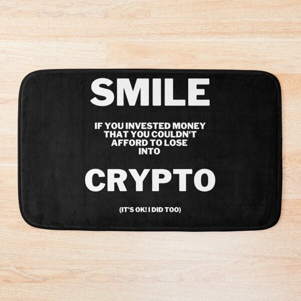 Item preview, Smile if you invested in crypto designed and sold by 2Cheesy4U.