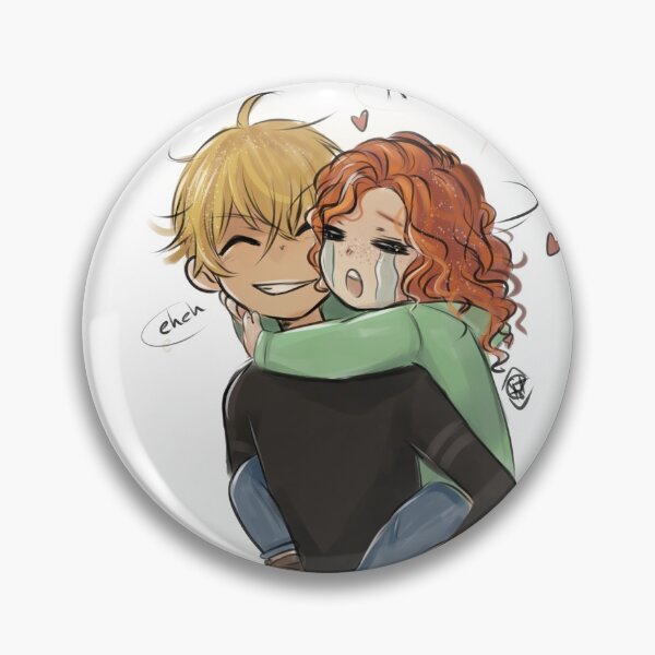 Item preview, Clary and Jace CHIBI designed and sold by Nizzyart.