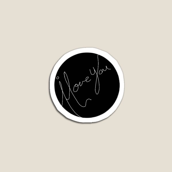 Item preview, I love you sticker  designed and sold by norah216.