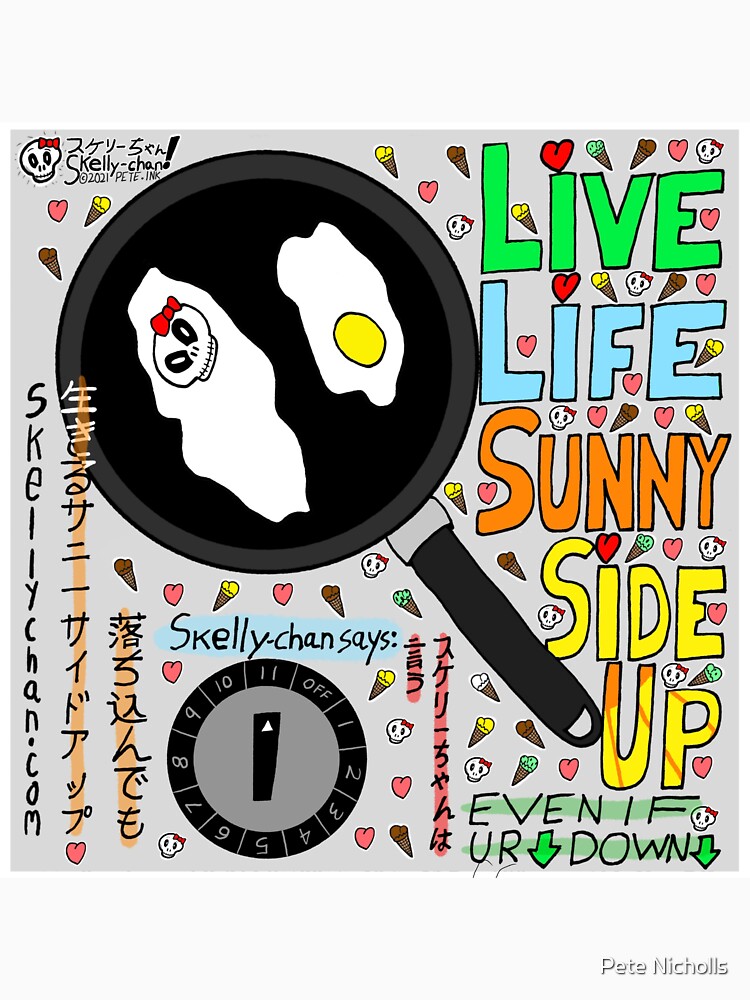 Skelly-chan Sunny Side Up by peteink