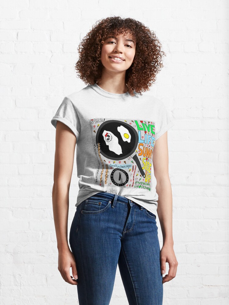 Alternate view of Skelly-chan Sunny Side Up Classic T-Shirt