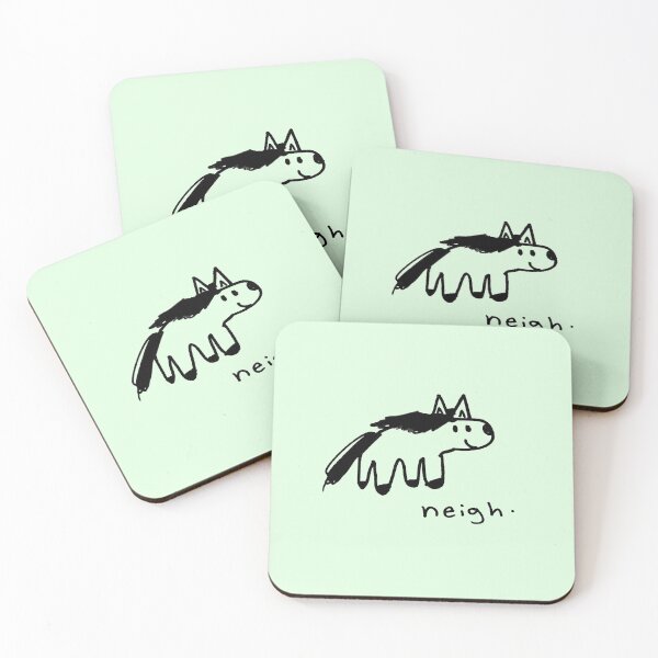 Item preview, "neigh." - DOODLES by Nick designed and sold by nickbaldwin2k.