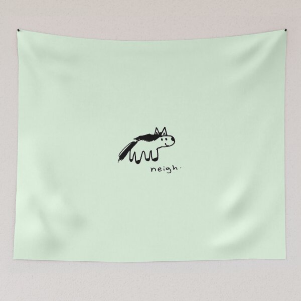 Item preview, "neigh." - DOODLES by Nick designed and sold by nickbaldwin2k.