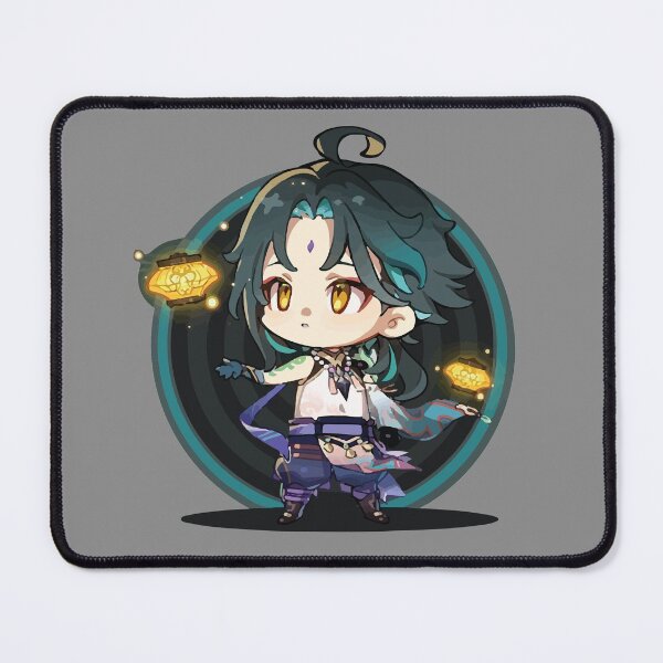 Item preview, Genshin Impact - Chibi Xiao in Chinese Lantern Festival Event designed and sold by Krimsy.