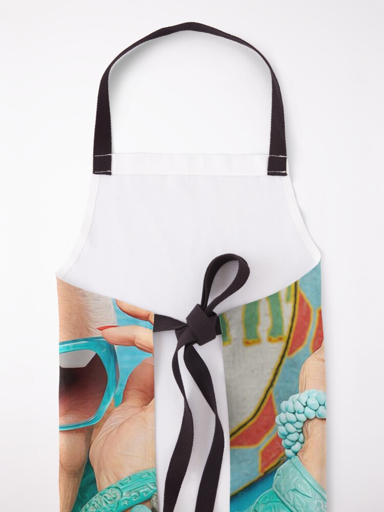 Alternate view of Iris Apfel Apron