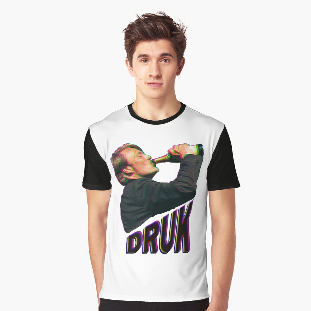 Baron kløft pizza Druk" T-shirt for Sale by SkyAfterDusk | Redbubble | another round t-shirts  - binge drinking t-shirts - druk t-shirts