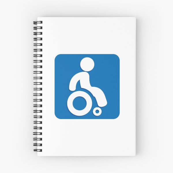 Item preview, Icon representing square button, pictogram deficient physical chairwoman. Ideal for catalogs, information and institutional material designed and sold by LucianoCosmo.