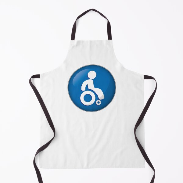 Item preview, Icon representing button, pictogram deficient physical chairwoman. Ideal for catalogs, information and institutional material designed and sold by LucianoCosmo.