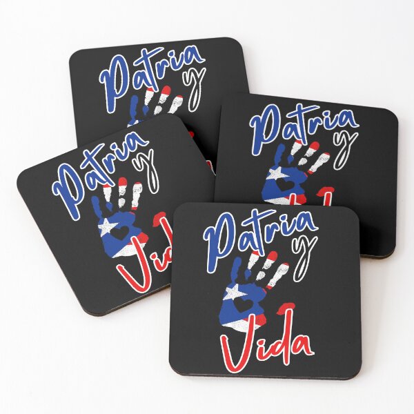Item preview, Patria y Vida Handprint Cuban Flag | Free Cuba designed and sold by S-JDesigns.