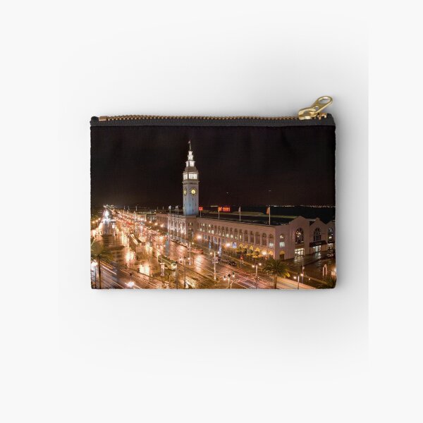 Item preview, San Francisco Ferry Building in the Rain (color) designed and sold by jenniferloring.